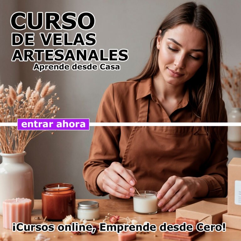 mejores cursos de velas artesanales